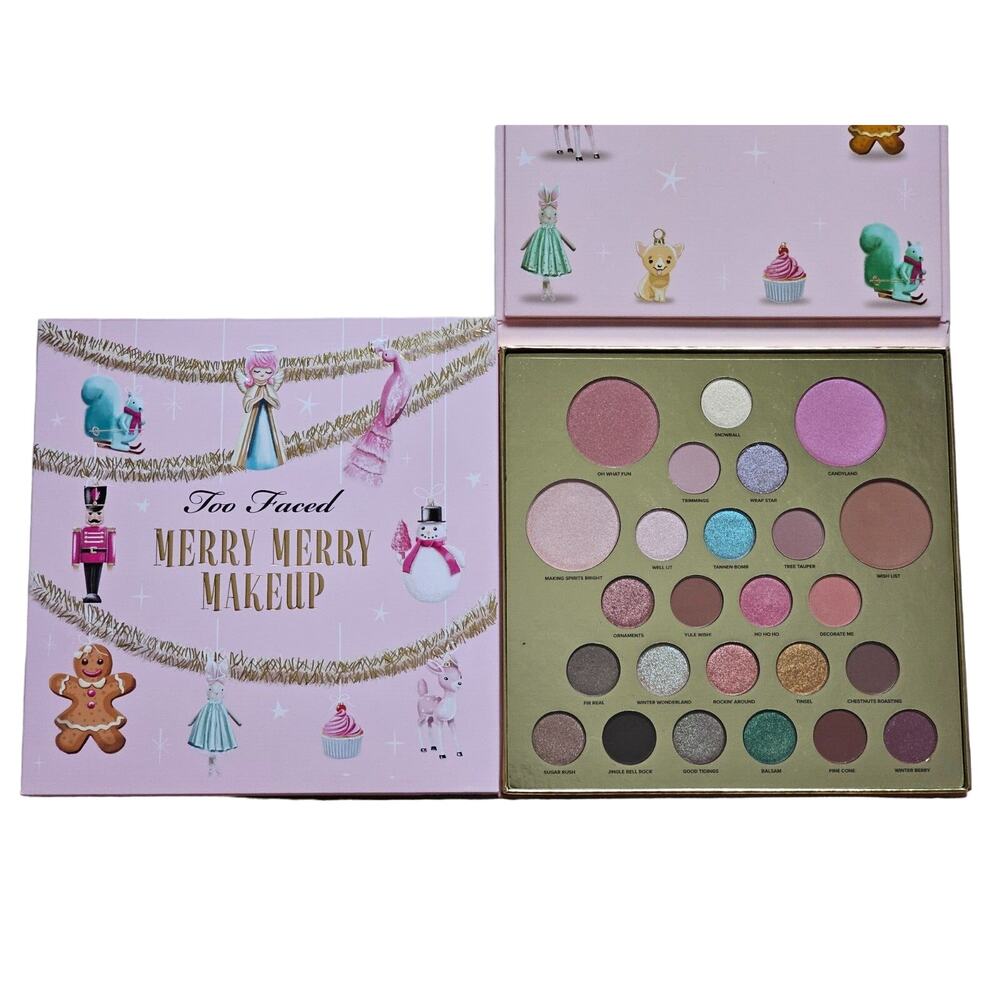 Too Faced Merry Merry Makeup Eye And Face Palette